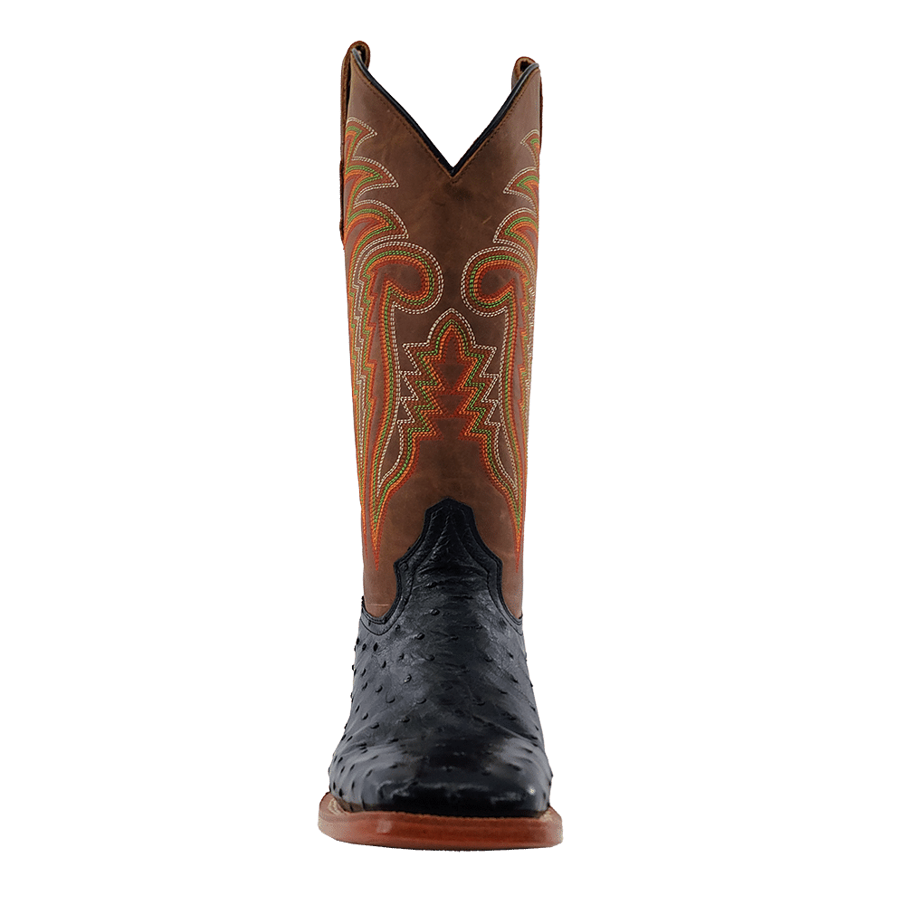 RW4500 Black Full Quill Ostrich - R Watson Boots