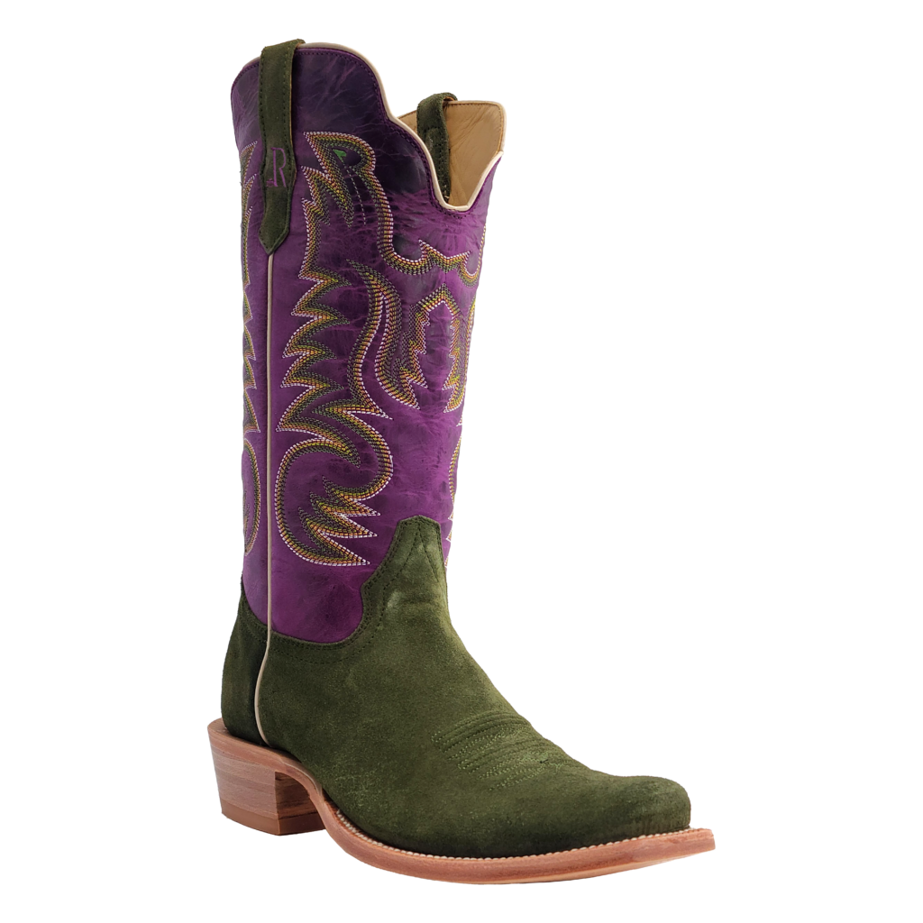 RW8204 Forest Green Rough Out - R Watson Boots