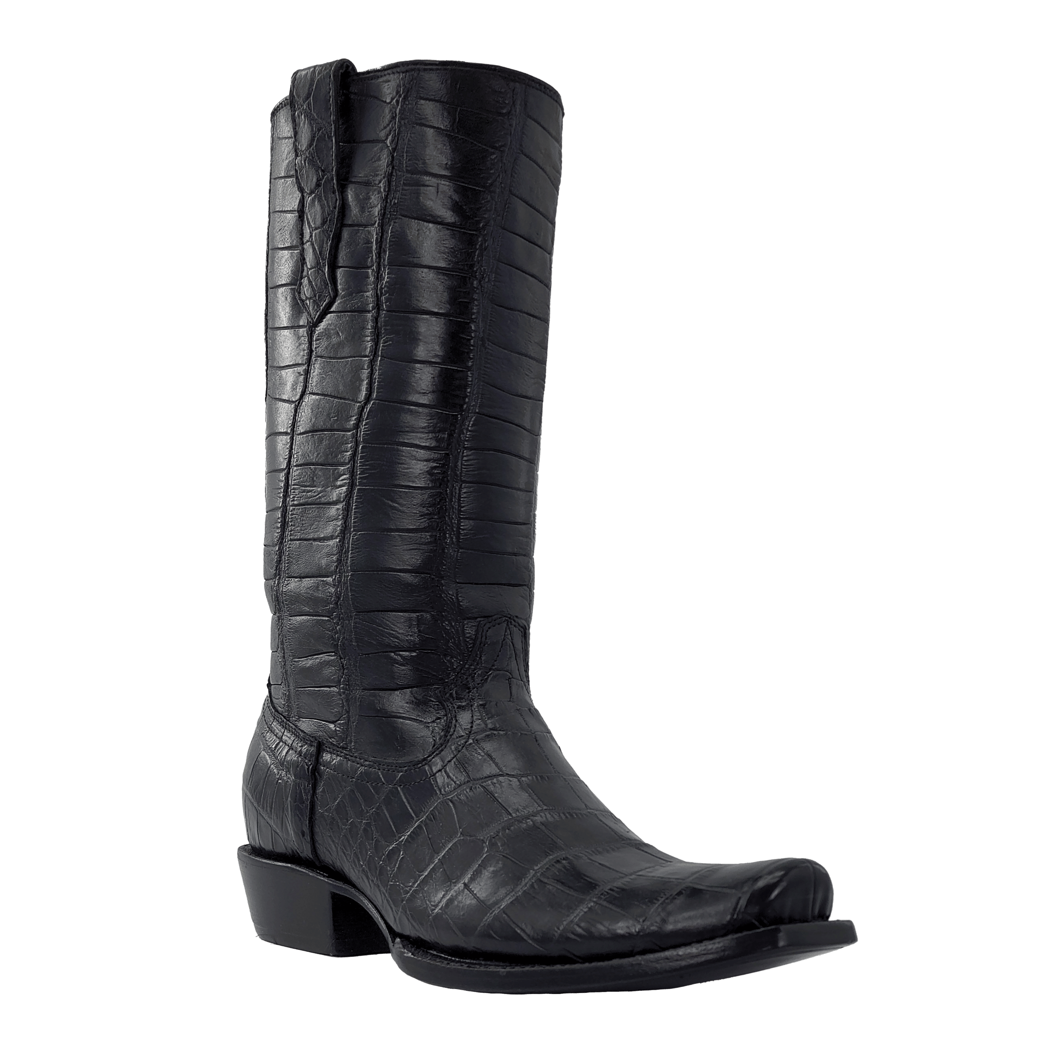 RW9900 Black American Alligator Exotic - R Watson Boots