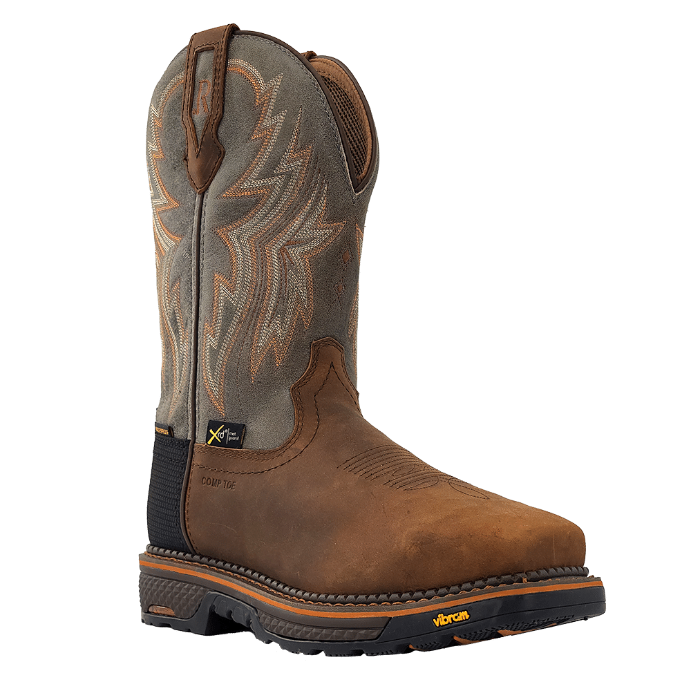 Pull on hot sale lineman boots