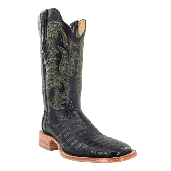 Men's Caiman Belly Wide Square 13